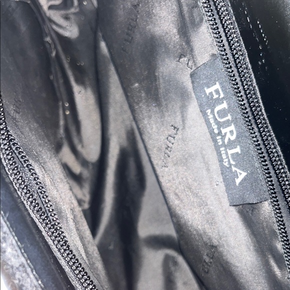 Furla Charcoal and Black Women's Bag-needs some TLC - Picture 6 of 11